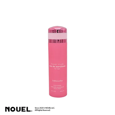 اسپری دئودورانت زنانه جانوین فلاور ماسک او دو نارسیسوس | Johnwin Flower Musk Eau De Narcissus
