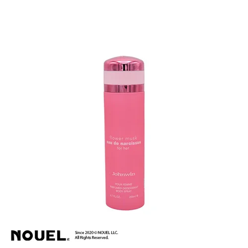 اسپری دئودورانت زنانه جانوین فلاور ماسک او دو نارسیسوس | Johnwin Flower Musk Eau De Narcissus